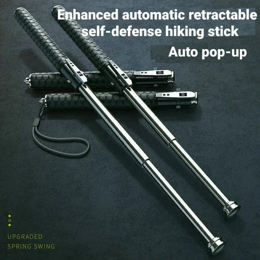 Automatic Retractable Self-Defence Rod